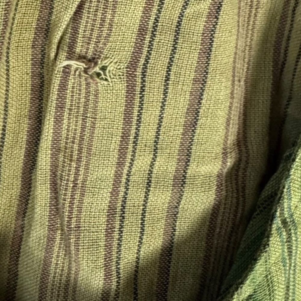 Soul Flower Ethically Created Patchwork Stripe Pa… - image 8